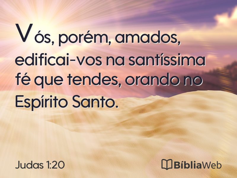 Judas 1:20 em imagem para compartilhar