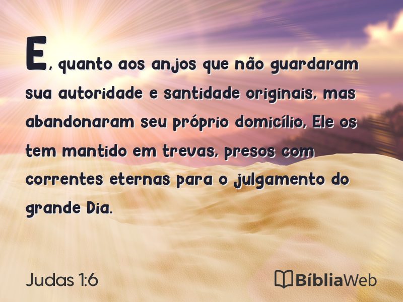 Judas 1:6 em imagem para compartilhar