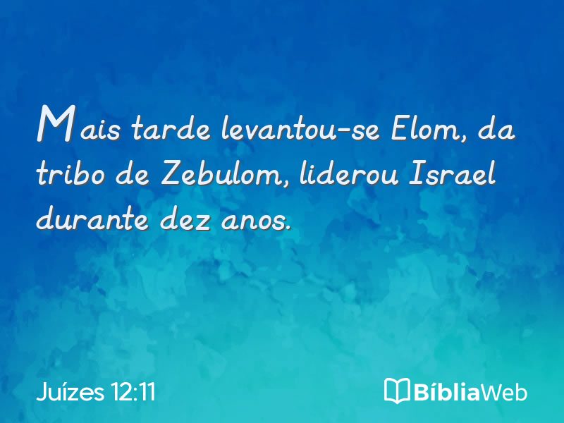 Juízes 12:11 em imagem para compartilhar