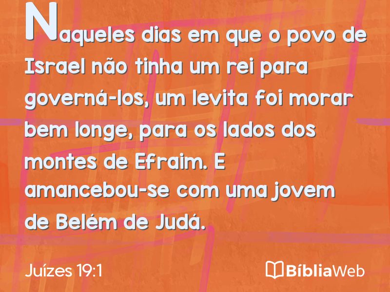 Juízes 19:1 em imagem para compartilhar