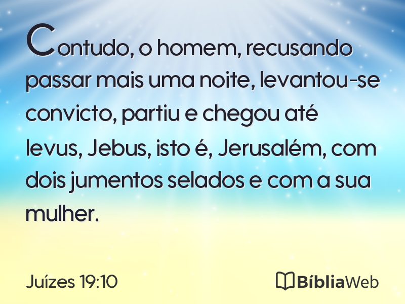 Juízes 19:10 em imagem para compartilhar