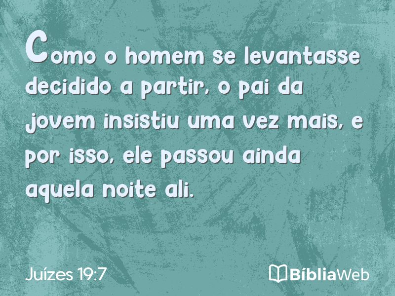Juízes 19:7 em imagem para compartilhar