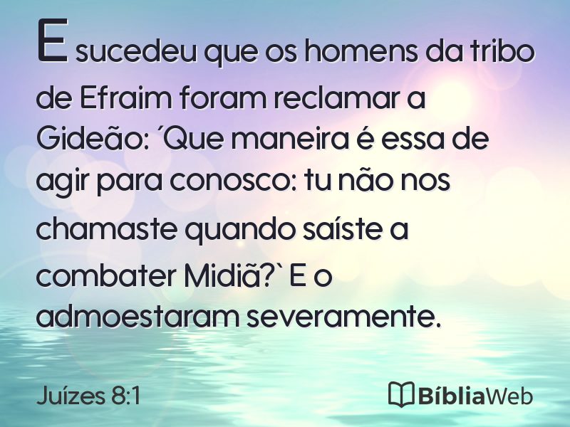 Juízes 8:1 em imagem para compartilhar