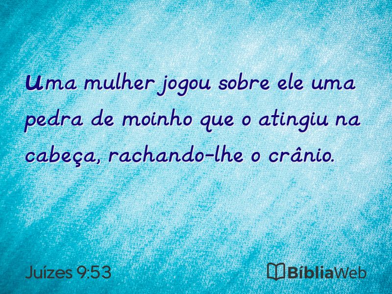 Juízes 9:53 em imagem para compartilhar