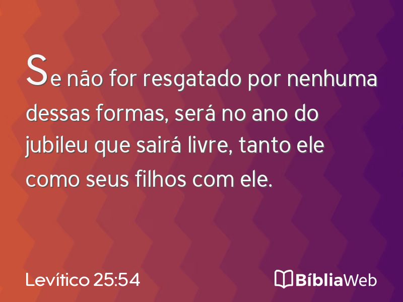 Levítico 25:54 em imagem para compartilhar