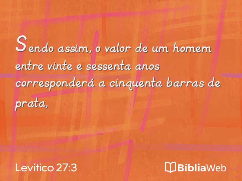 Levítico 27:3 em imagem para compartilhar