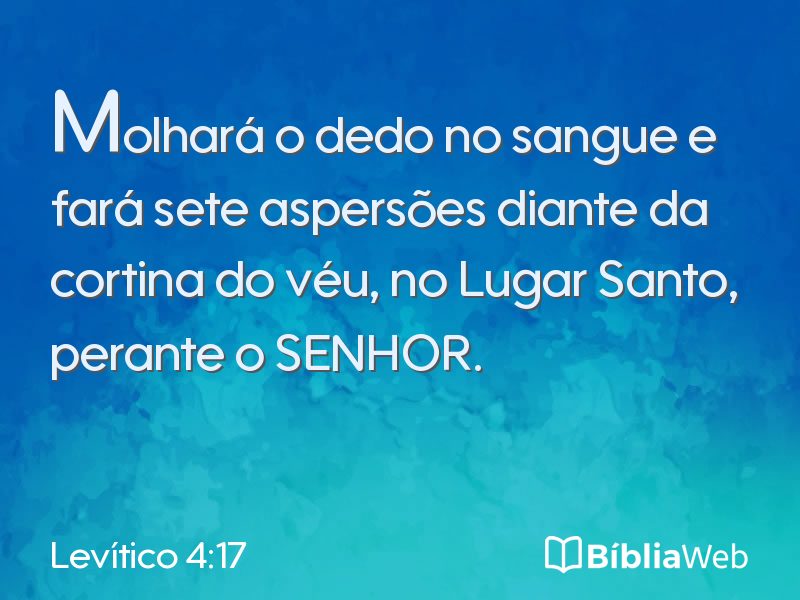 Levítico 4:17 em imagem para compartilhar