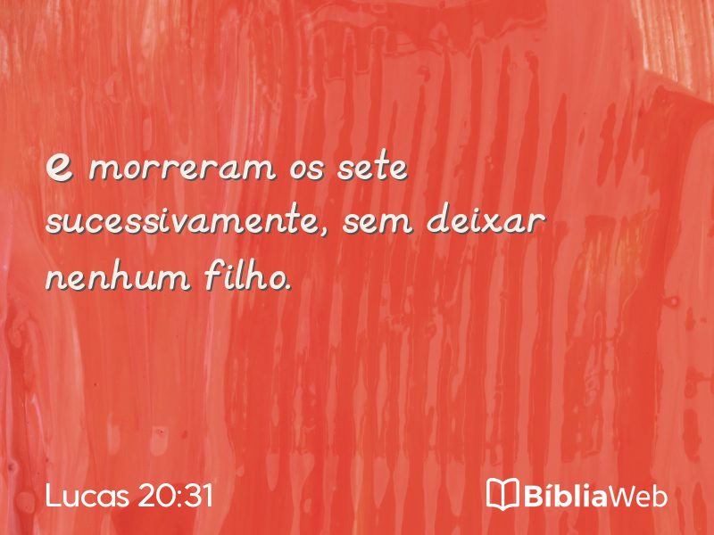 Lucas 20:31 em imagem para compartilhar
