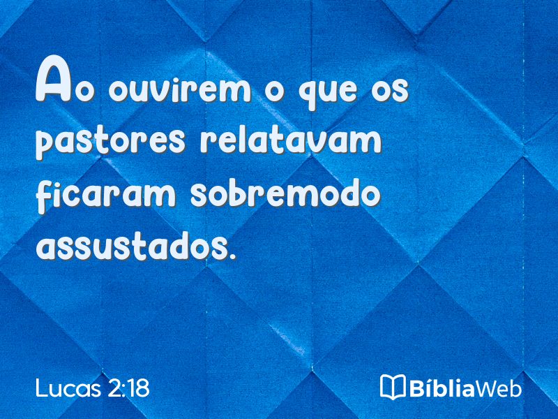 Lucas 2:18 em imagem para compartilhar