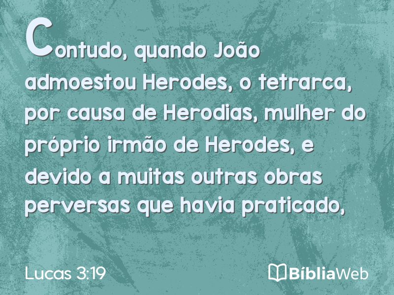 Lucas 3:19 em imagem para compartilhar
