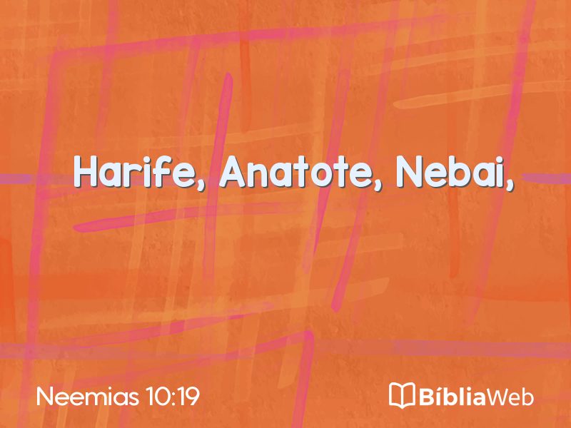 Neemias 10:19 em imagem para compartilhar