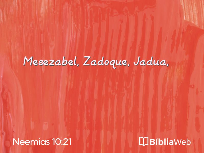 Neemias 10:21 em imagem para compartilhar