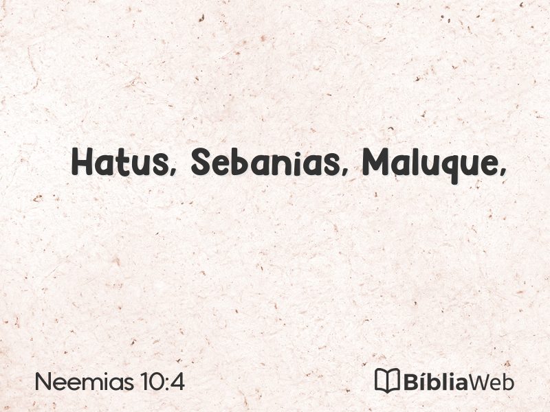 Neemias 10:4 em imagem para compartilhar