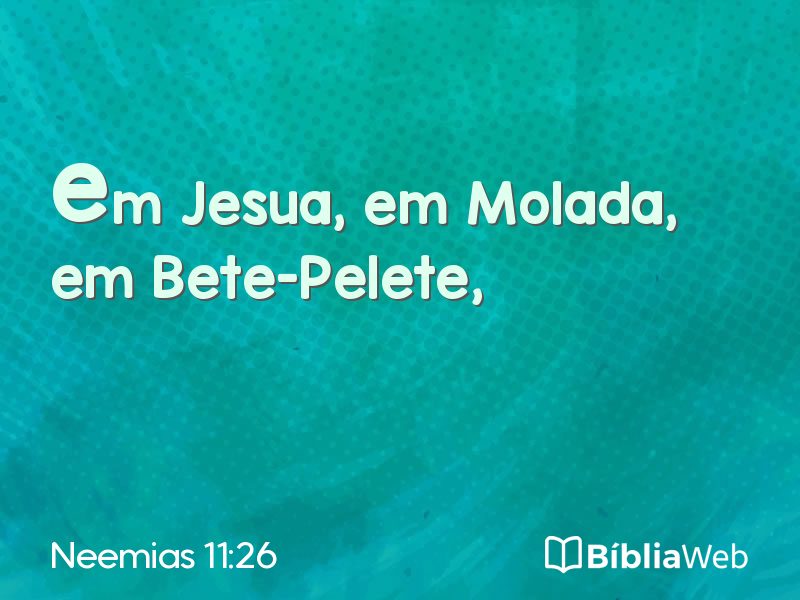 Neemias 11:26 em imagem para compartilhar