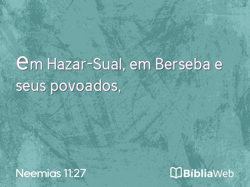 Neemias 11:27 em imagem para compartilhar