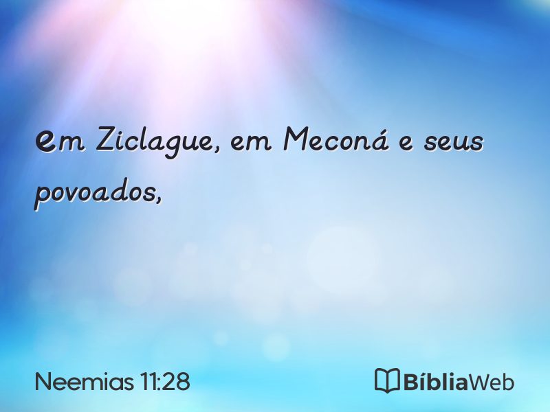 Neemias 11:28 em imagem para compartilhar