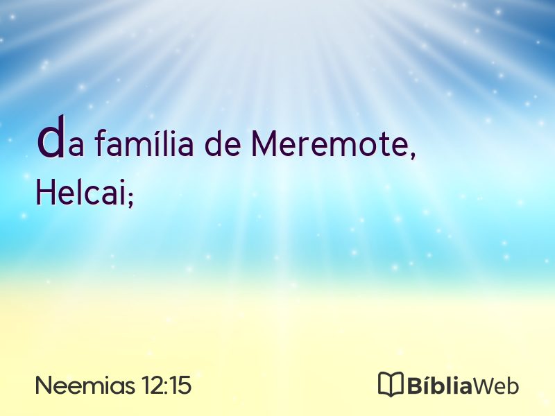 Neemias 12:15 em imagem para compartilhar