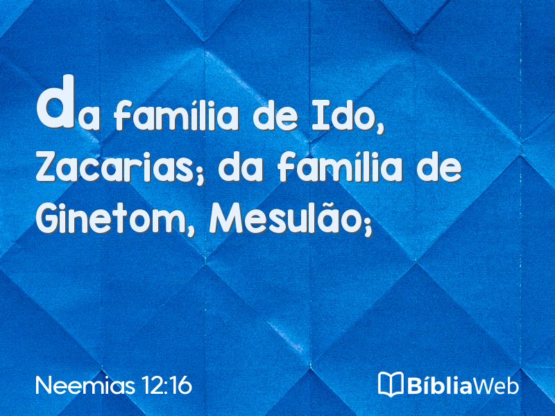 Neemias 12:16 em imagem para compartilhar