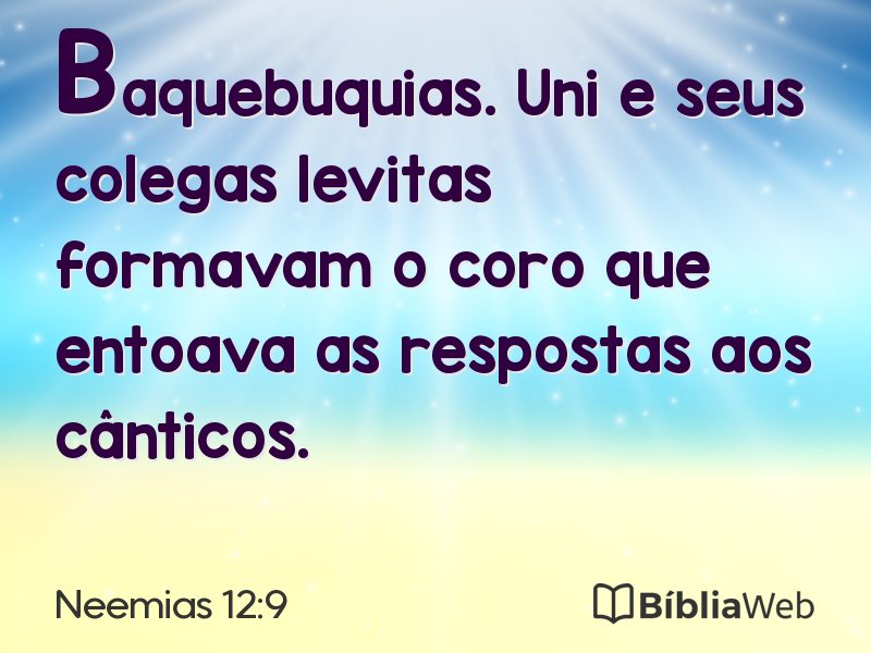 Neemias 12:9 em imagem para compartilhar