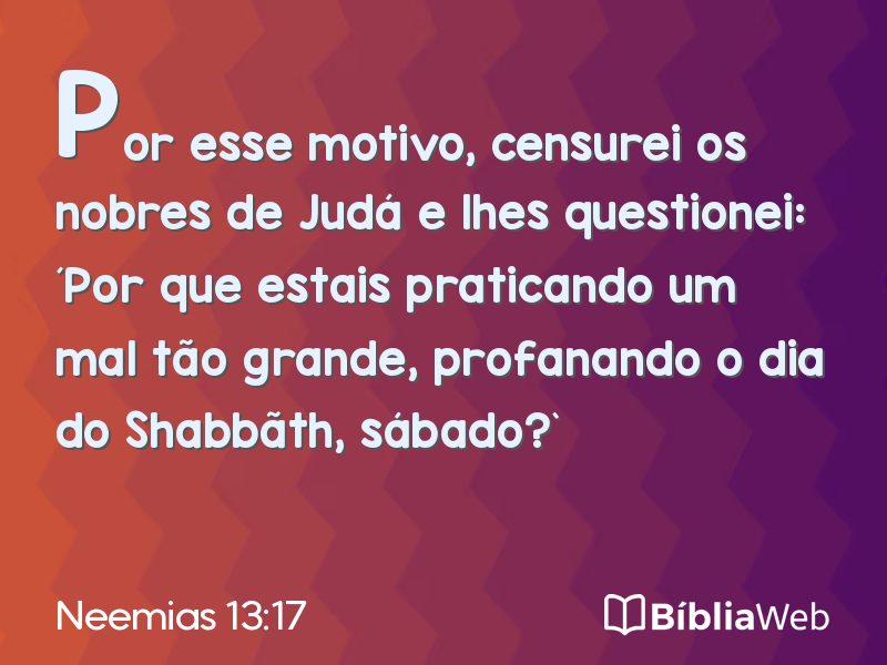 Neemias 13:17 em imagem para compartilhar