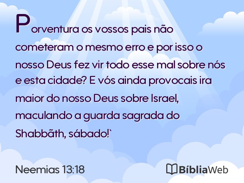 Neemias 13:18 em imagem para compartilhar