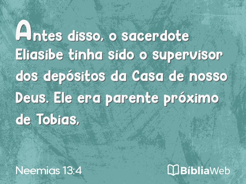 Neemias 13:4 em imagem para compartilhar