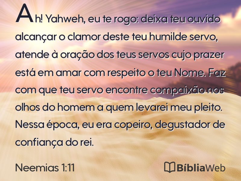 Neemias 1:11 em imagem para compartilhar