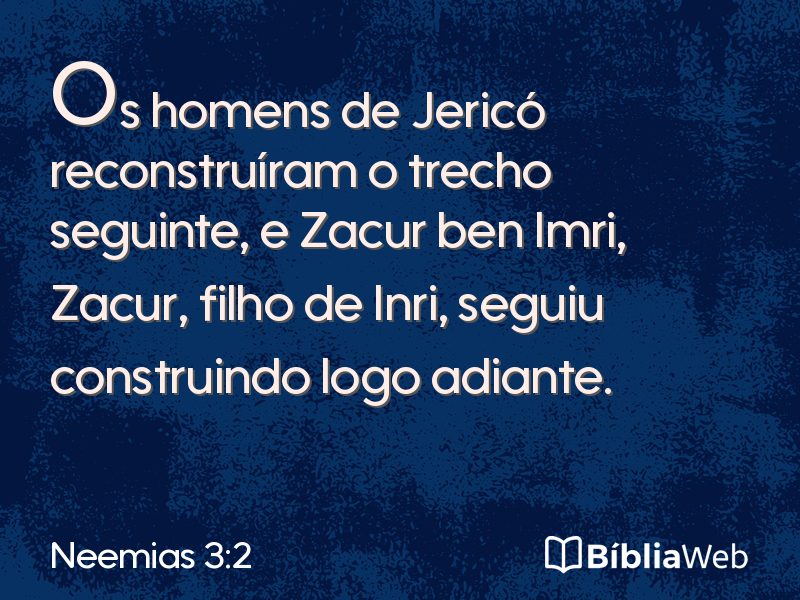 Neemias 3:2 em imagem para compartilhar
