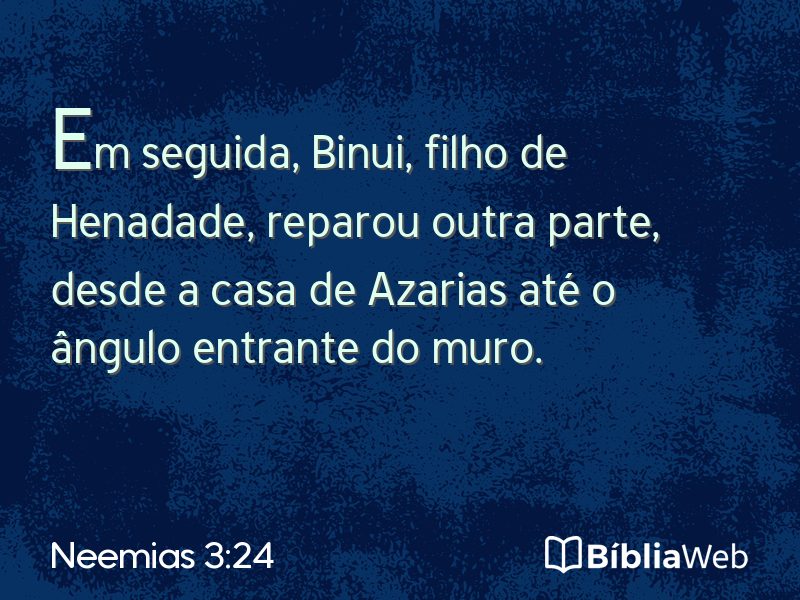 Neemias 3:24 em imagem para compartilhar