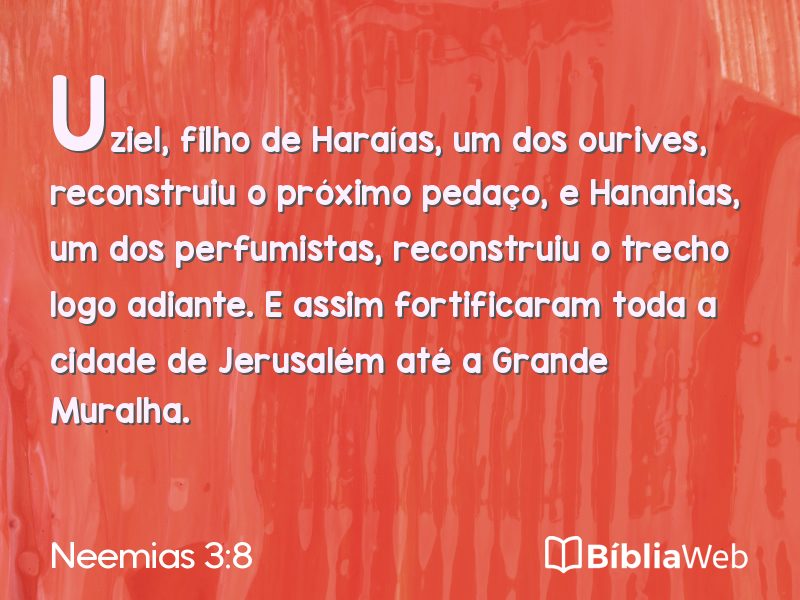 Neemias 3:8 em imagem para compartilhar