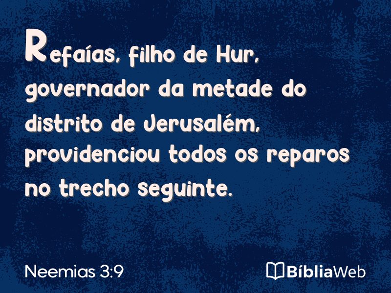 Neemias 3:9 em imagem para compartilhar