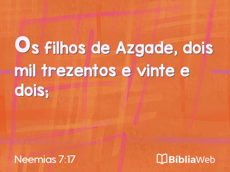Neemias 7:17 em imagem para compartilhar