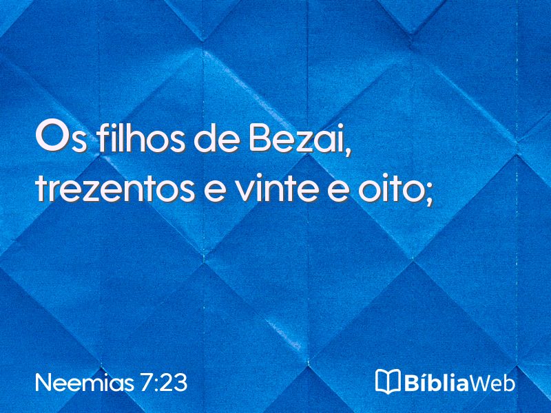 Neemias 7:23 em imagem para compartilhar