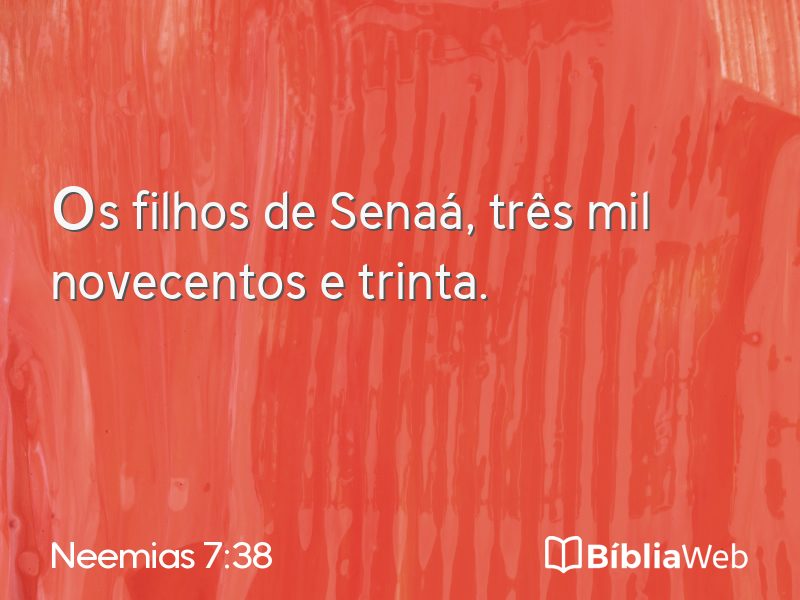 Neemias 7:38 em imagem para compartilhar