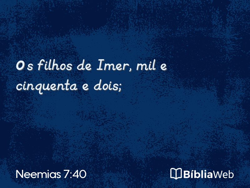 Neemias 7:40 em imagem para compartilhar