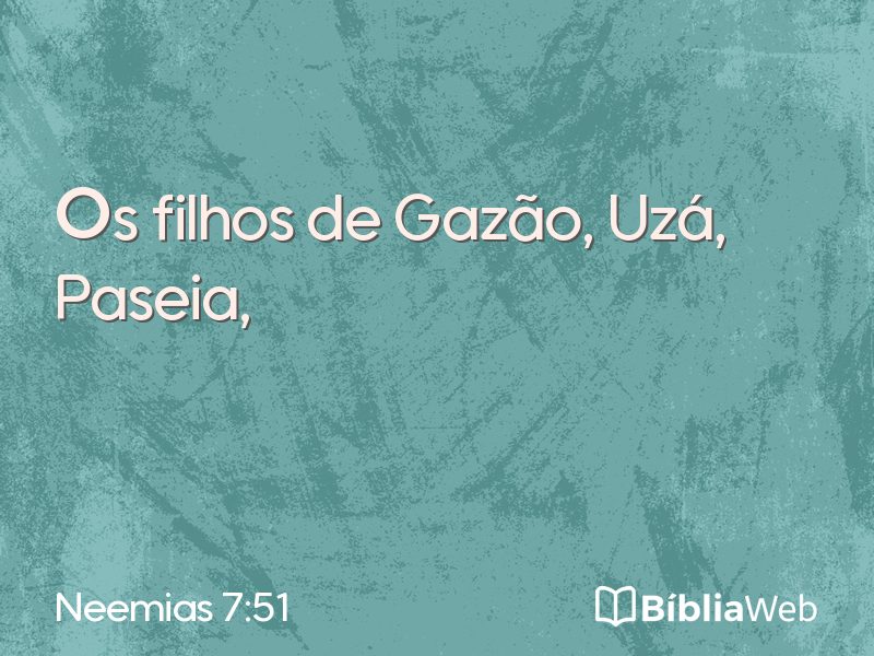 Neemias 7:51 em imagem para compartilhar