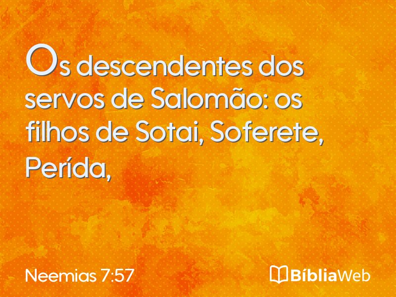 Neemias 7:57 em imagem para compartilhar