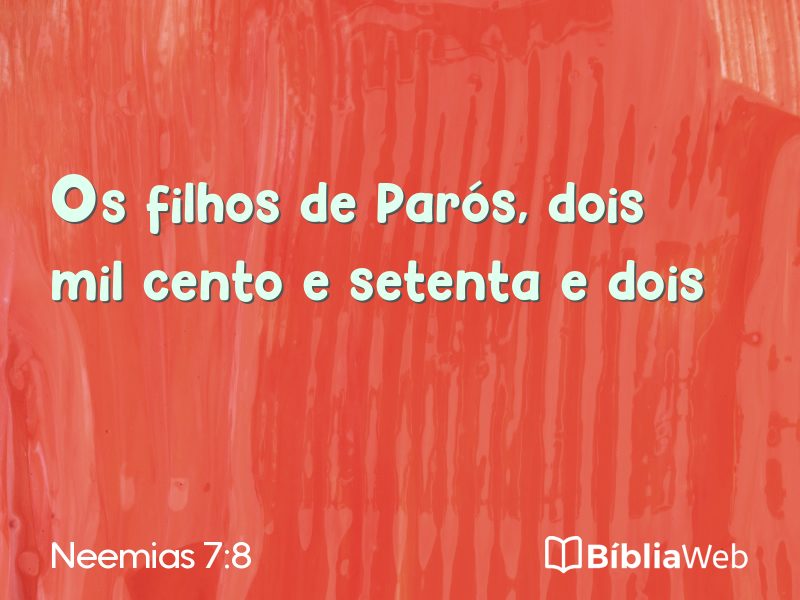 Neemias 7:8 em imagem para compartilhar