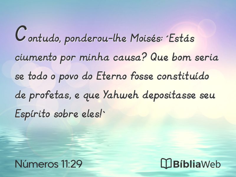 Números 11:29 em imagem para compartilhar