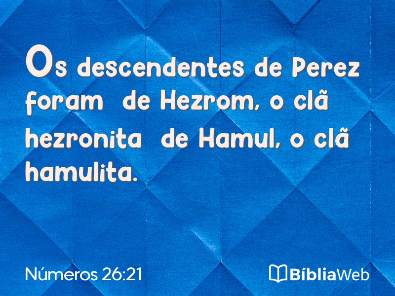 Números 26:21 em imagem para compartilhar