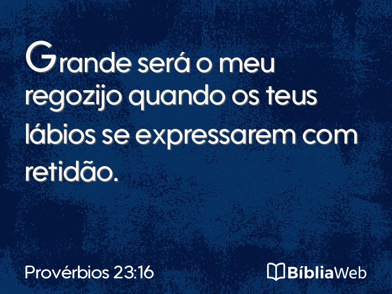 Provérbios 23:16 em imagem para compartilhar
