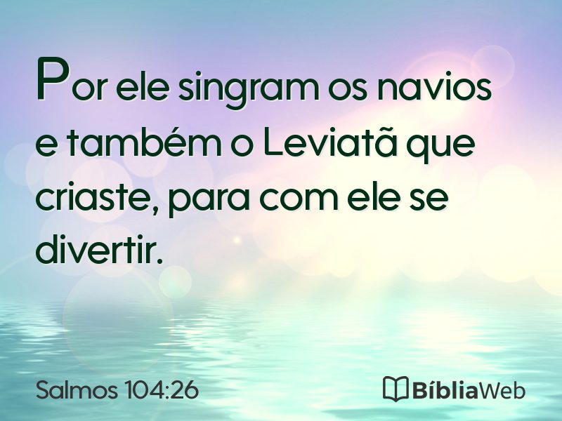Salmos 104:26 em imagem para compartilhar