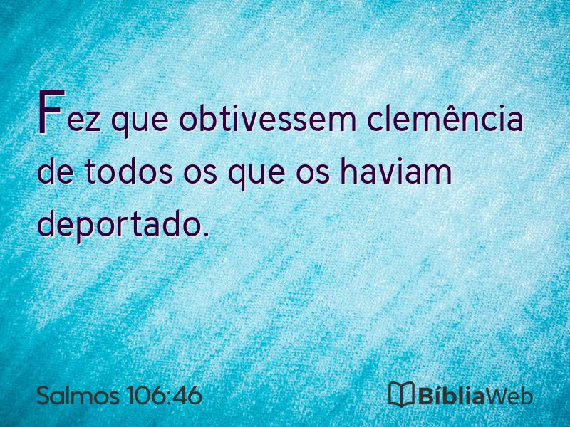 Salmos 106:46 em imagem para compartilhar