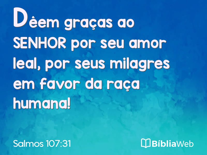 Salmos 107:31 em imagem para compartilhar