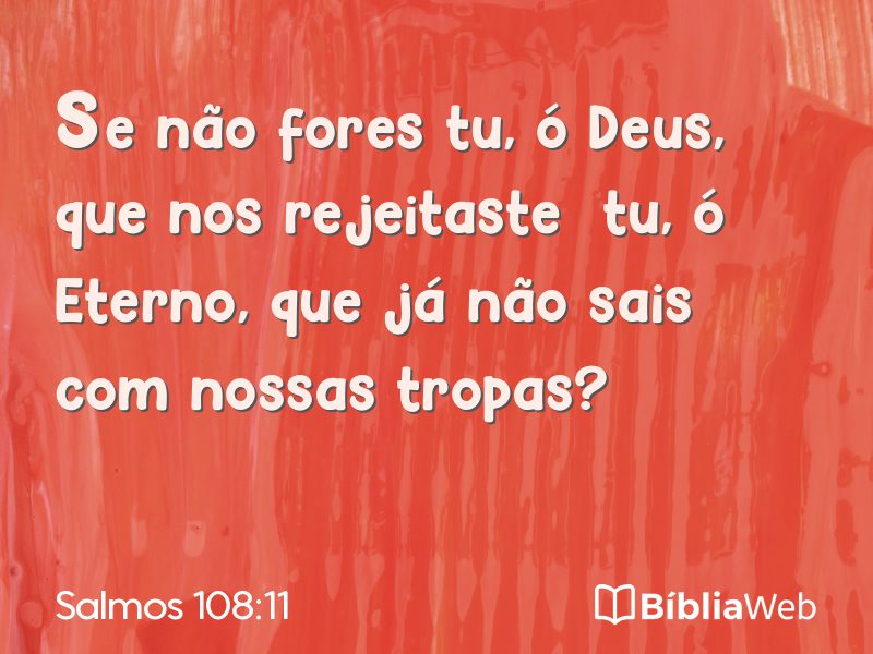 Salmos 108:11 em imagem para compartilhar