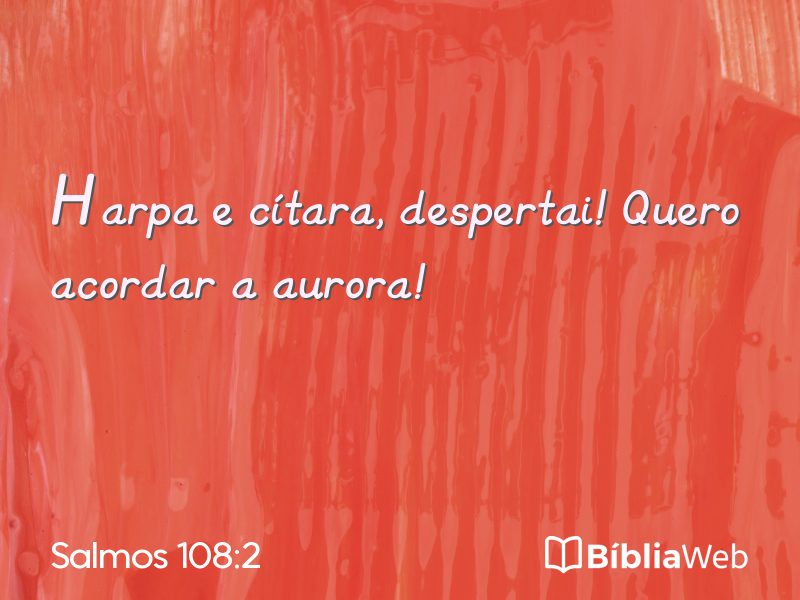 Salmos 108:2 em imagem para compartilhar