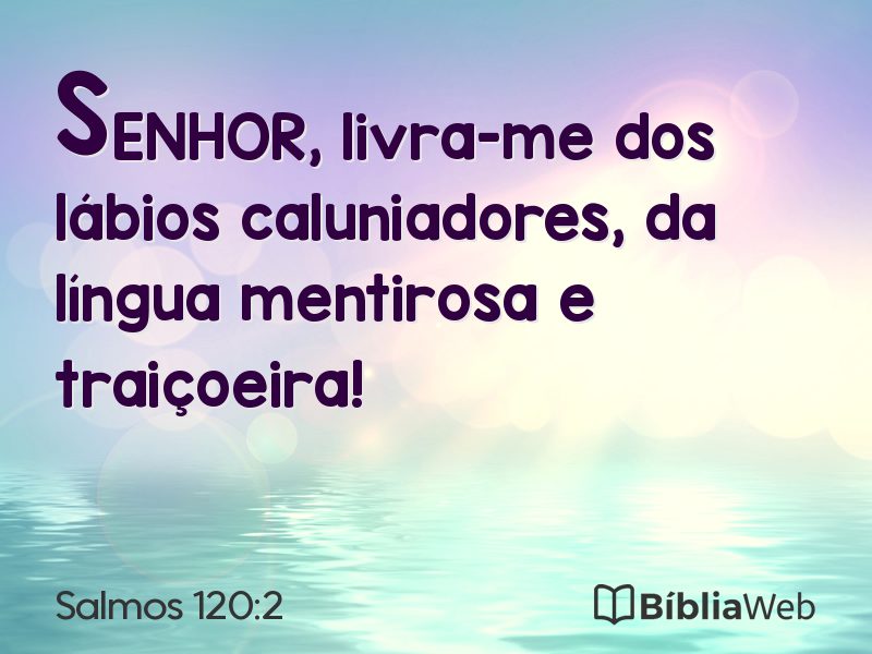 Salmos 120:2 em imagem para compartilhar