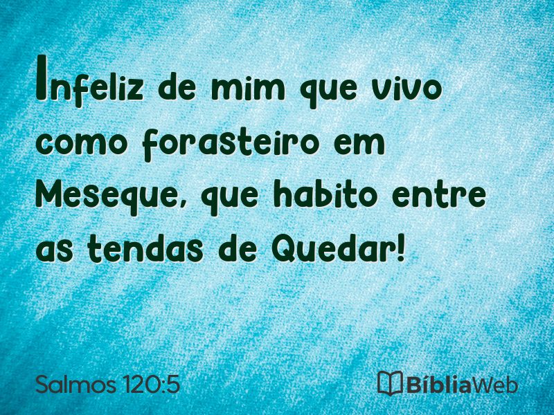 Salmos 120:5 em imagem para compartilhar