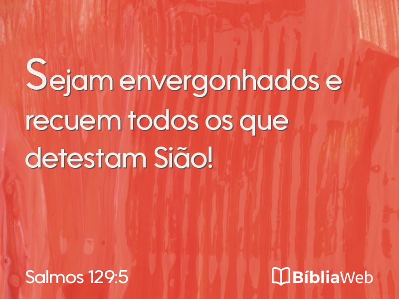 Salmos 129:5 em imagem para compartilhar