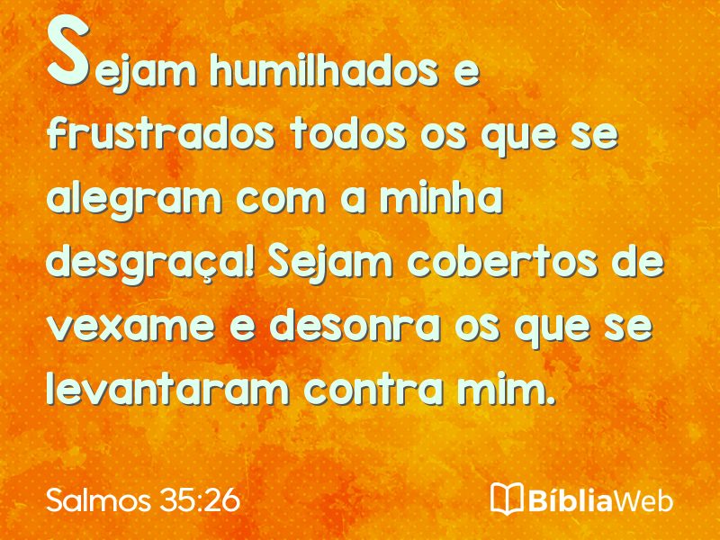 Salmos 35:26 em imagem para compartilhar